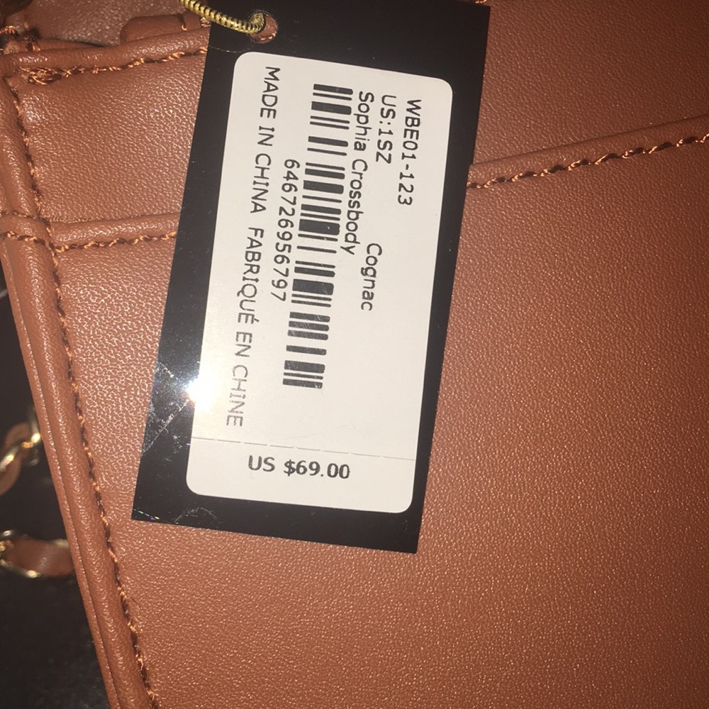 Bebe Sophia Crossbody Bag / Purse Gold Chain - Picture 5 of 8